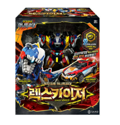 2025 NEW Miniforce Dinoid REX KAISER Transformer Robot /korea toy