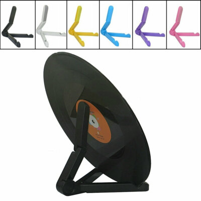 Skidproof Foldable Desgin LP Record Vinyl Turntable Stand For 7'' 10'' 12'' LP
