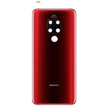 Huawei Mate 20 Replacement Rear Battery Cover Inc Lens & Adhesive Red UK Stock
