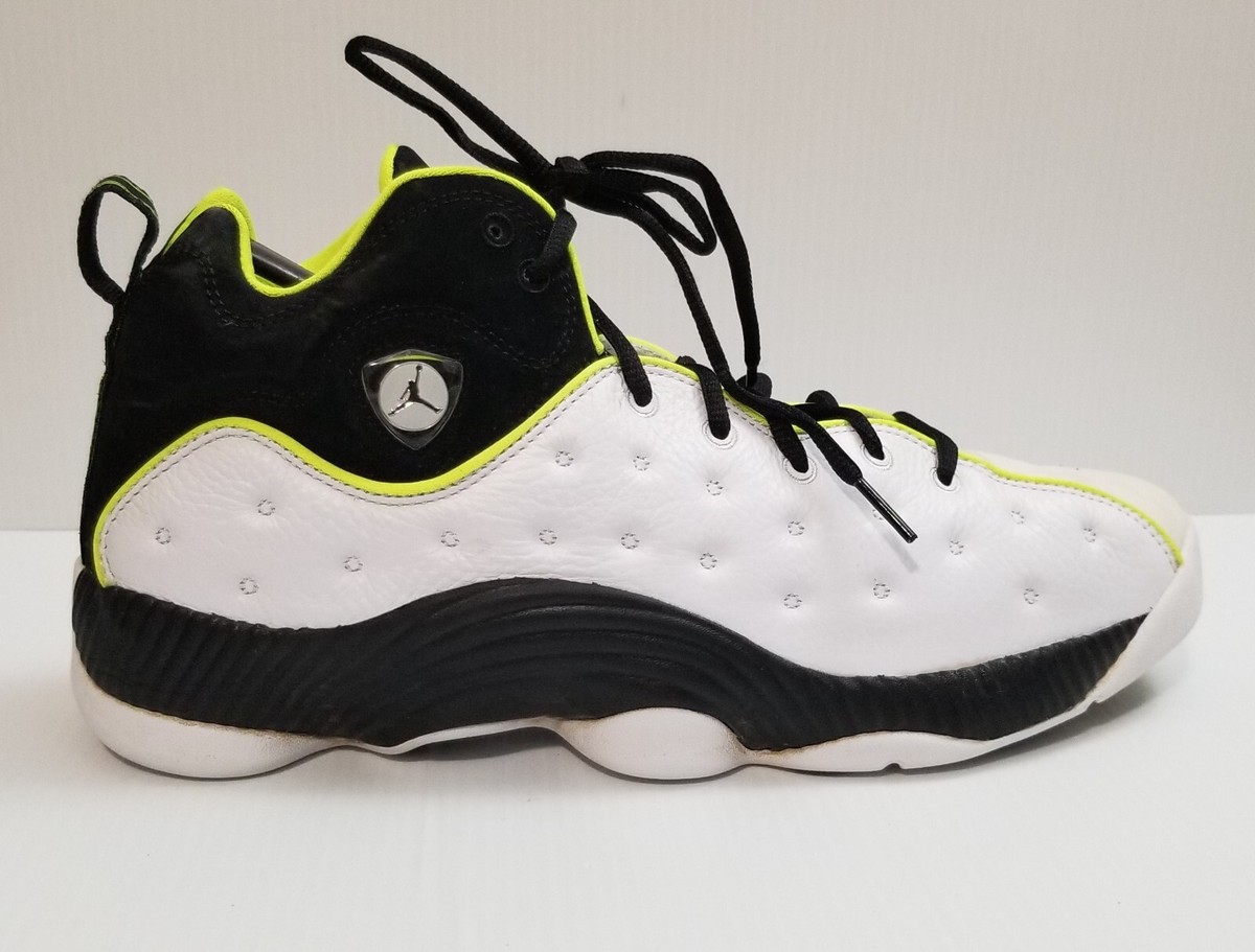 Nike Air Jordan Jumpman Team II White Black Playoff 819175-102 Size  Men's