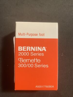 NIB Authentic Bernina Bernette Multi-Purpose Foot 2000 Series   