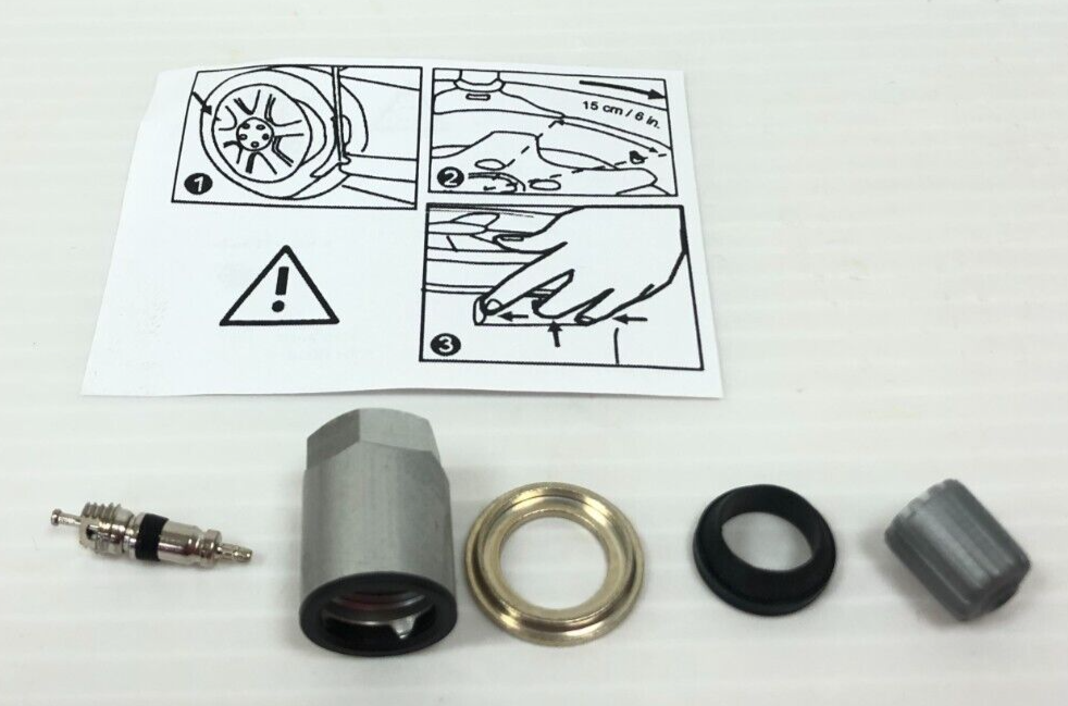 Genuine Ford MONDEO Mk4 Galaxy (wa6) TPMS Sensor Valve Service Kit  