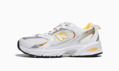 Sz 6 - New Balance 530 'White Vibrant Apricot' MR530PUT