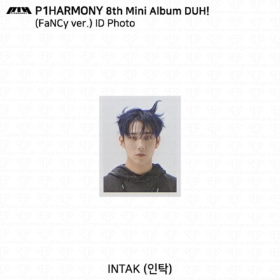 P1Harmony The 8th Mini Album DUH! FaNCy ver. Official Photocard