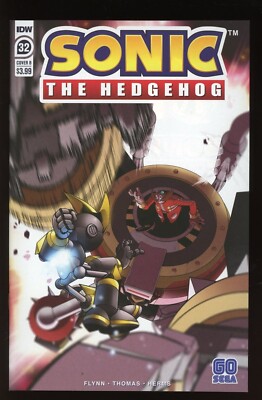 SONIC THE HEDGEHOG #32 NEAR MINT 2020 COVER B / ADAM BRYCE THOMAS COVER IDW b-42