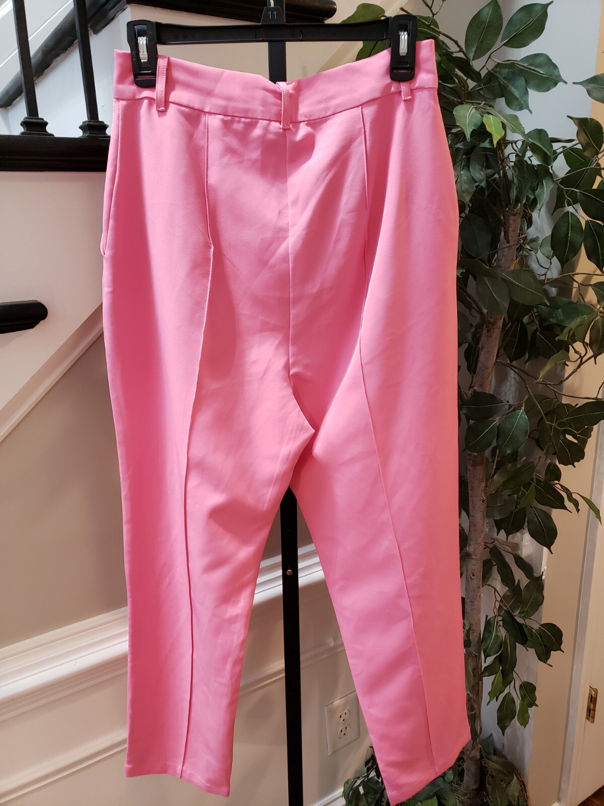 Oh Polly Women's Pink Solid Polyester Pull On Bel… - image 5