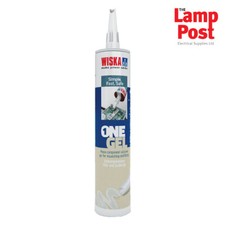 Wiska ONEGEL/W Electricians Silicone Sealant Non-Setting Gel Transparent 300ml