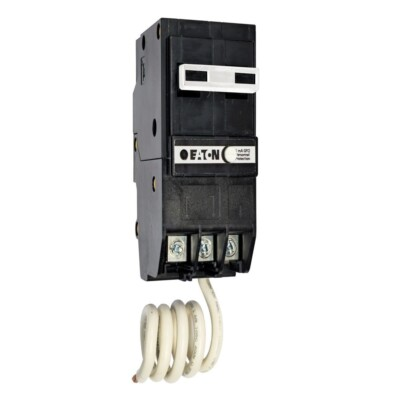 #ad Eaton BRN220GF 2 Pole 20 Amp 120 240 V BR GFCI Circuit Breaker Replaces GFTCB220 $79.95