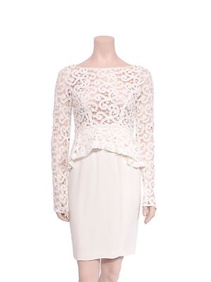 CATHERINE MALANDRINO Solace White Lace Dress NWT (New with tags) (SIZE 4) | eBay CATHERINE MALANDRINO Solace White Lace Dress NWT (New with tags) (SIZE 4) | eBay