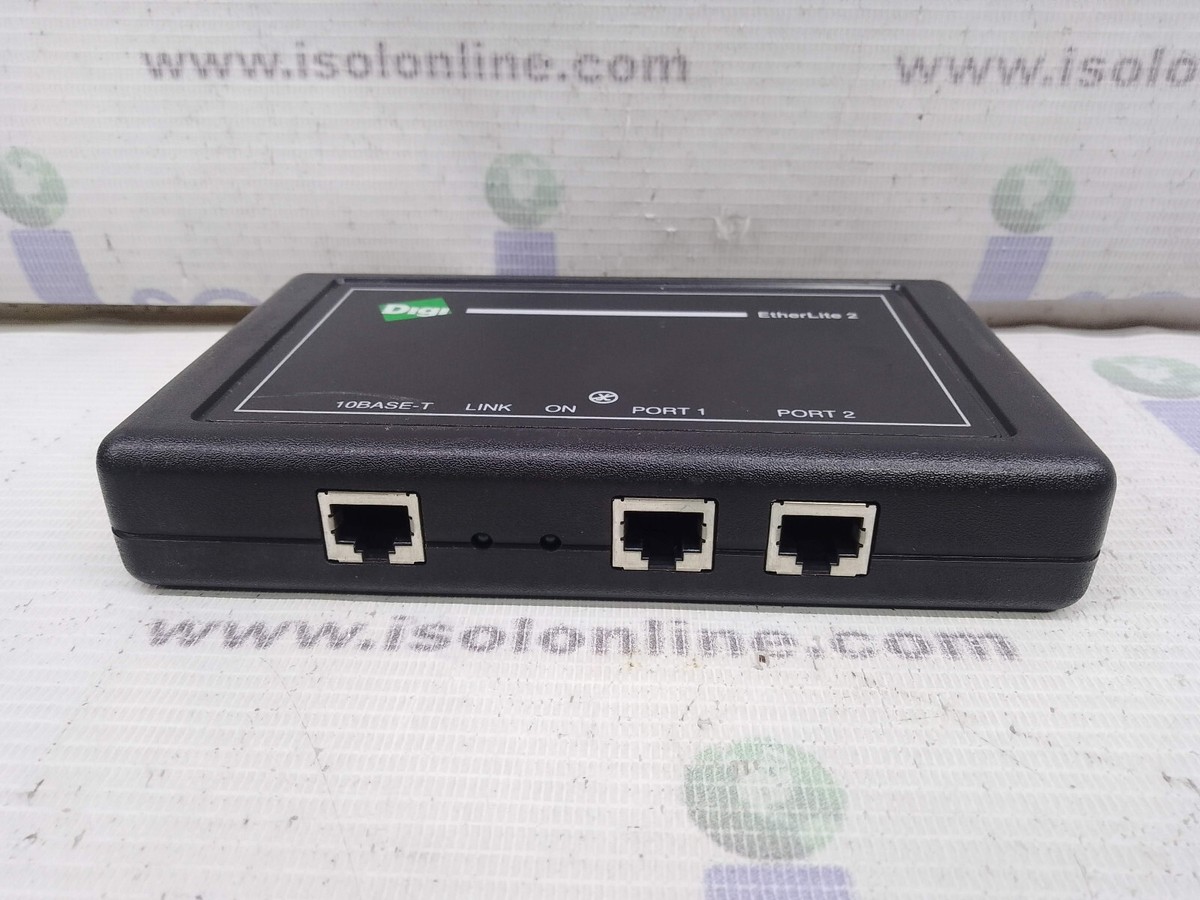 J11236★ Digi EtherLite 2 1P 50000989 50000989-01 Digi Etherlite 2 x Ports RJ-45 Terminal Server
