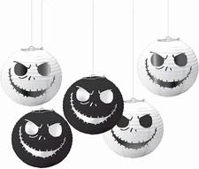 Nightmare Before Christmas Movie Jack Halloween Party Decoration Paper Lanterns