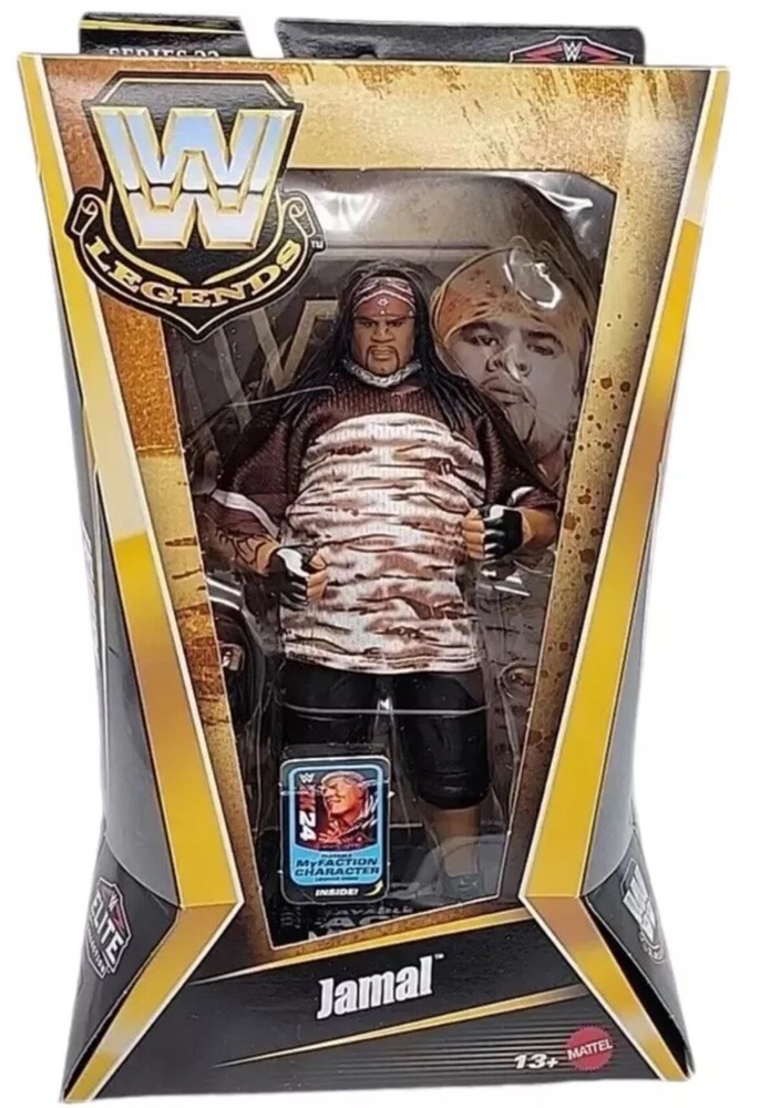 WWE Elite Collection Legends Series 23 Jamal Action Figure