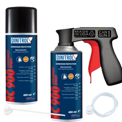 Primer Metalli Dinitrol RC900 Convertitore Di Ruggine E Primer - Trattamento Anticorrosione 400 Ml Dinitrol Rc900 Convertitore Ruggine Primer 400ml - Foto 12