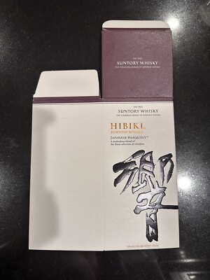 SUNTORY HIBIKI Japanese Whisky 750ml Box Only 日本威士忌 響 | eBay