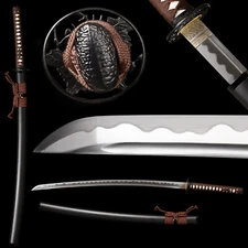 41'' Handmade Blade Katana Japanese Samurai Sword Matte Saya 1095 Carbon Steel 