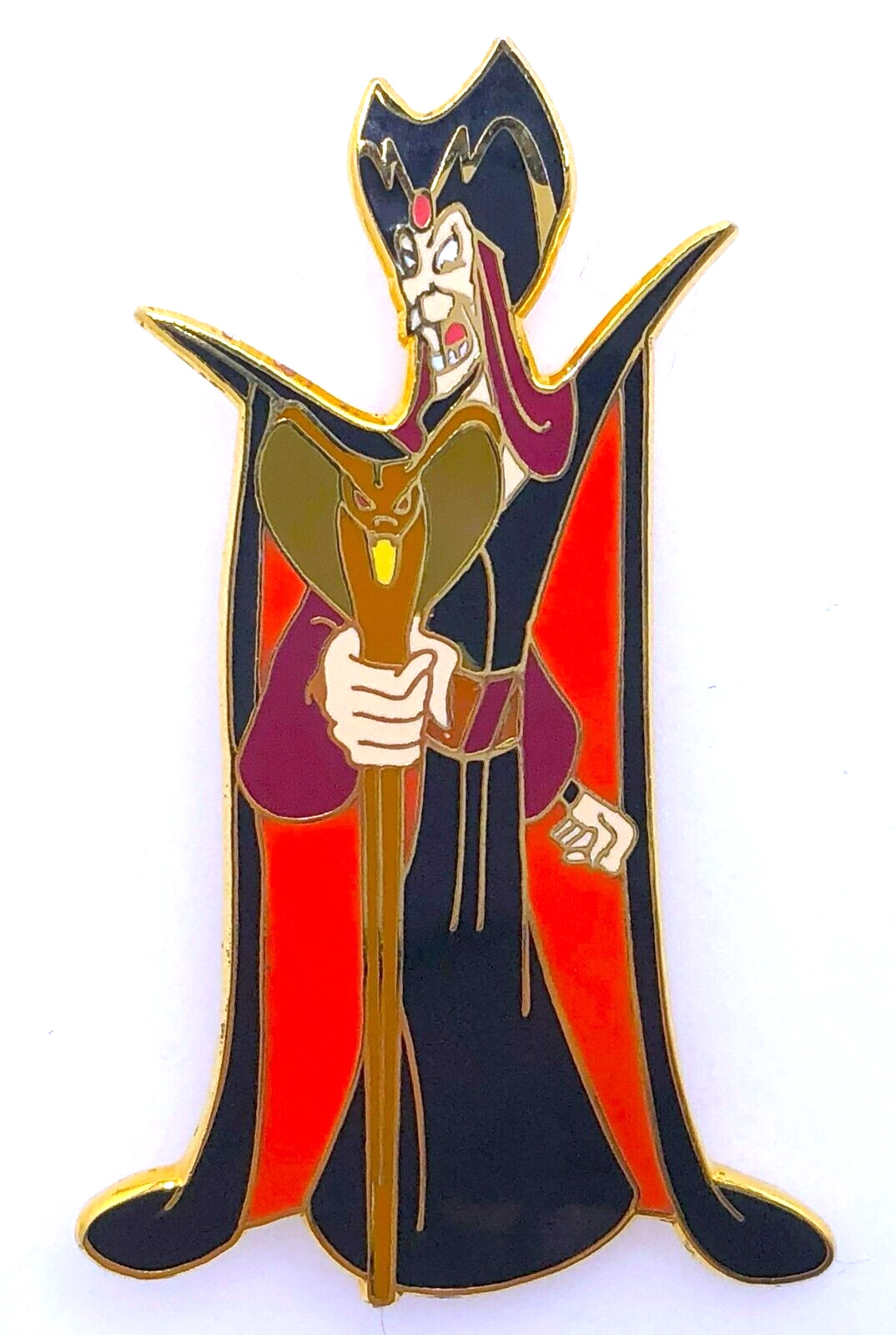 DISNEY Trading Pin - 2002 - The Villain, JAFAR from ALADDIN Standing (2")