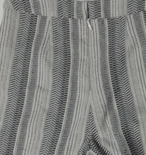 BCBGeneration High Waist Black And White Striped Flat Front Shorts Size 6 - Picture 5 of 8