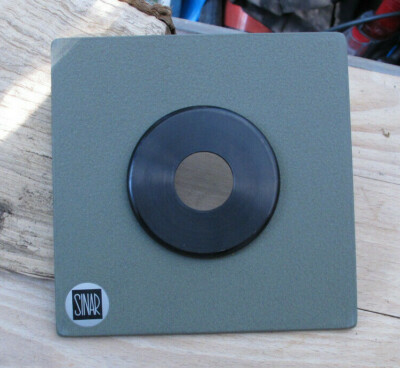  original Sinar Norma  F & P fit lens board panel compur 00 26.6mm  5mm step 