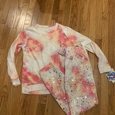 NEW GIRLS 2 PIECE PAJAMA SET - size L 14/16 by Sleep On It