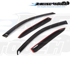 For Toyota Corolla Sedan 93-97 Dark Grey Out-channel Window Visor Sun Guard 4pcs