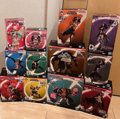 ONE PIECE FILM RED フィギュア 12体セット Ichiban Kuji One Piece FILM RED MORE BEAT Figure Set of 12 NEW
