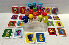 Explorer Crazy Bones GoGos Lot of 17 Figures 18 Stickers 2011 Magic Box Int