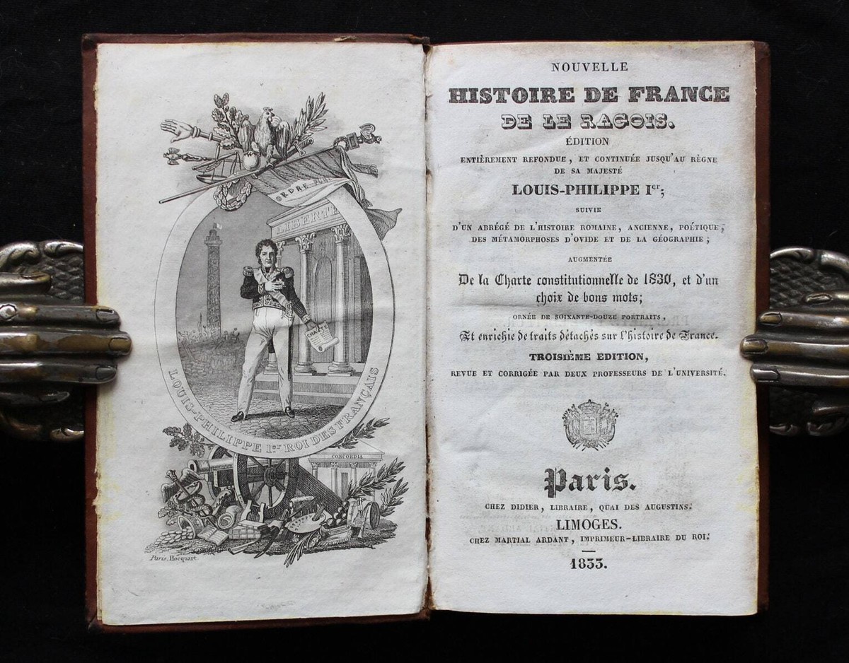1833 History of France Illustrated with Portraits of French 1833 History of France Illustrated with Portraits of French