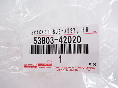Genuine OEM Toyota 53803-42020 Right Front Fender Brace 2017-2018