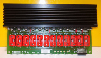 Arburg 517 A Modul Sicherungsplatine | Allrounder 220M 350-90