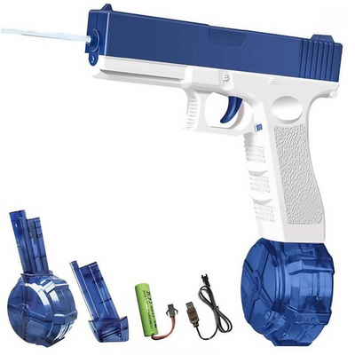 #ad Blue Electric Water Guns – High Pressure Auto Spray $28.99