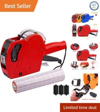 Professional Pricing Gun Kit - 8 Digits with 5000 Labels for Retail and Offices