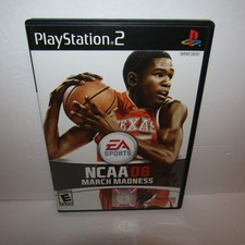 NCAA March Madness 08 Sony PlayStation 2 PS2 Basketball Game with Manual Tested