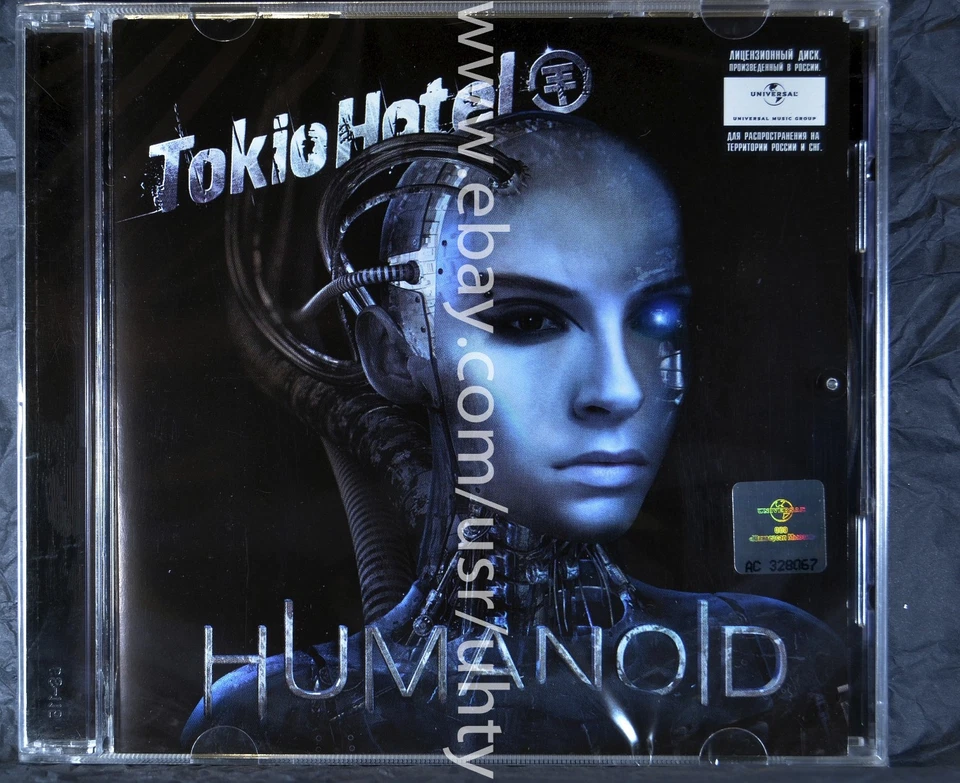 TOKIO HOTEL HUMANOID 2009 RARE ORIGINAL CD ALTERNATIVE DANCE EMO-POP INDUSTRIAL