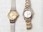 Lot of 2 Seiko Automatic Vintage Women Watches Day Date Jewels Parts Repair