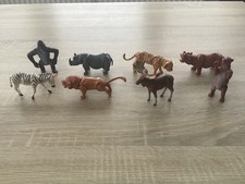 Figuren Konvolut Hausser Elastolin bewegl. ZOO-/WILDTIERE TOP (siehe Bilder)