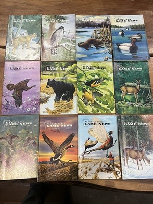 Vintage 1971 Complete Year Lot of all 12 Issues PA Game News Magazine