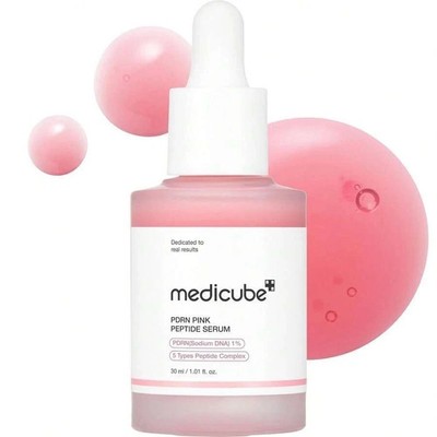 Medicube PDRN Pink Peptide Essence 30ml, Improve Skin Elasticity, Reduce Pigment