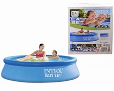 8Ft x 24In Easy Pool Set Outdoor Garden Swimming Pool