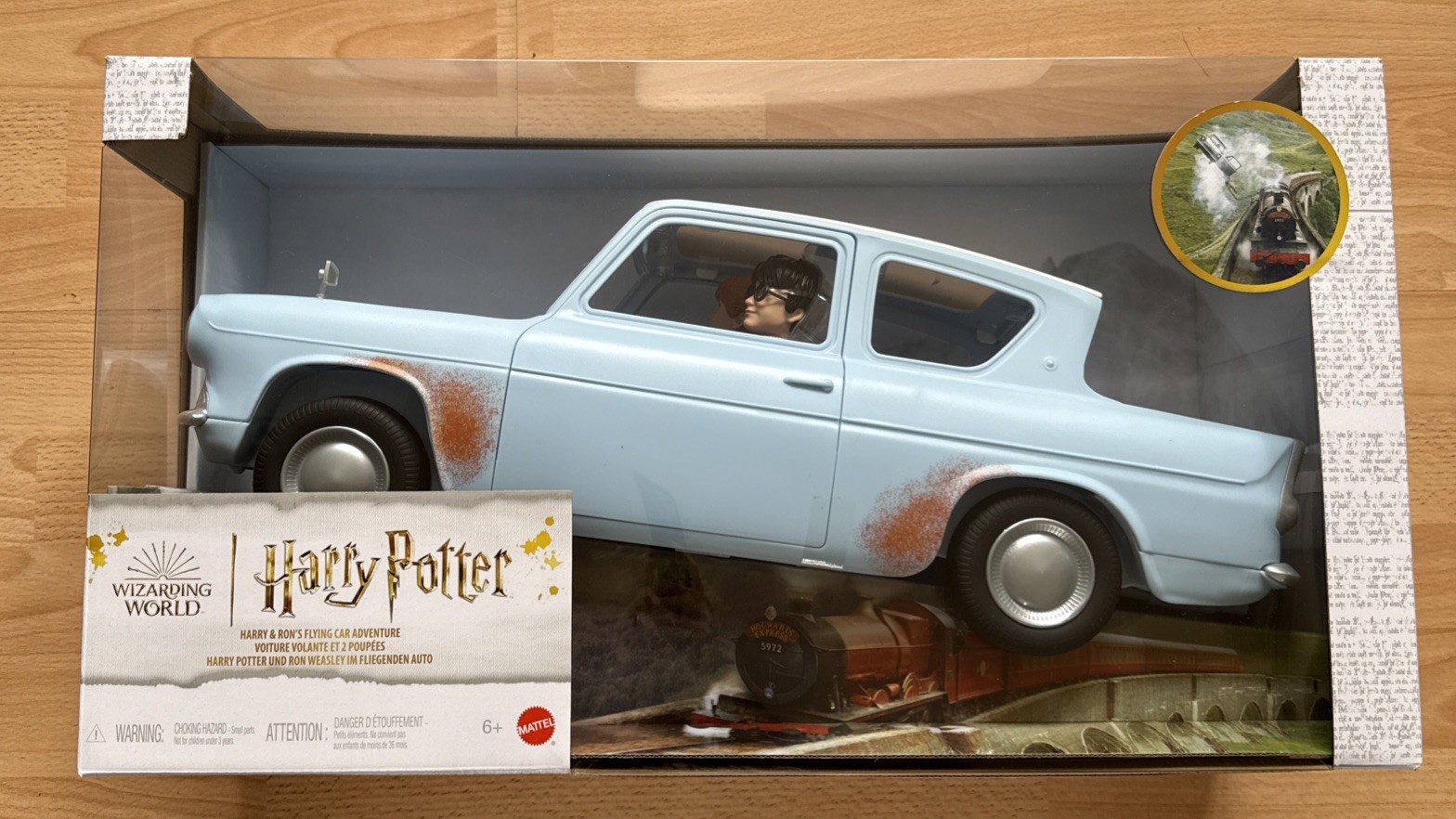 Harry Potter & Ron's Flying Car Adventure Play Set **Brand New* - Image 3