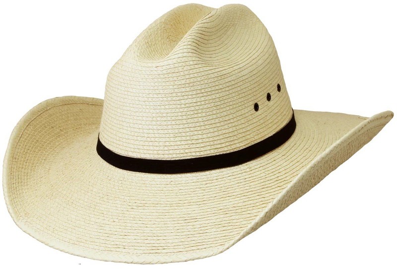 NEW Sun Body Cowboy Hat 7 5/8 Palm Leaf Handcrafted Guatemala 4” UV cattleman