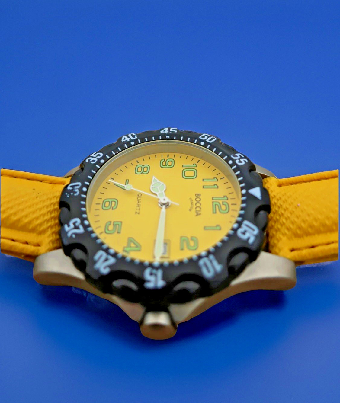 Rare Boccia Solid Titanium Collection Diver JPN M… - image 4