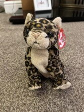 BNWT Tagged Retired Ty Beanie Baby Plush Sneaky the Leopard NEW