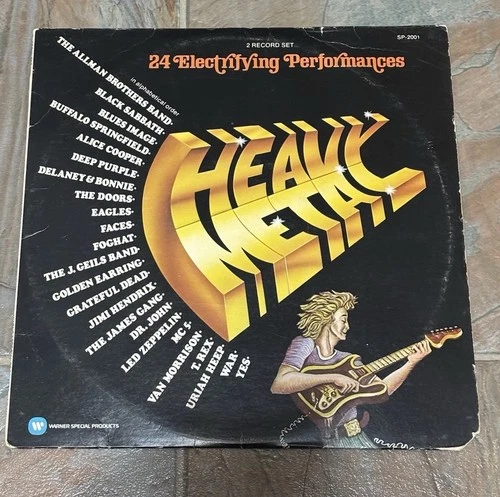 Volume 2 Superstars Of The 70s 2 Record Set Vinyl LP SP 2001 Heavy Metal Rock