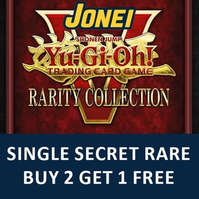 YuGiOh Rarität V 5 RA05 EN alle einzelnen Secret Rare Karten