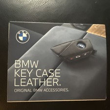 Oem Bmw Leather Key Case Black 82295a2c220 Genuine