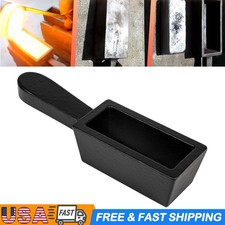 25 oz Loaf Ingot Cast Iron Ingot Mold for Melting Casting Refining Gold Silver