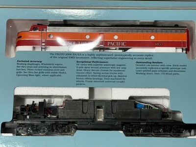 Vintage NOS Proto 2000 E8/9 Locomotive Southern Pacific #6054 HO Unopened NIB