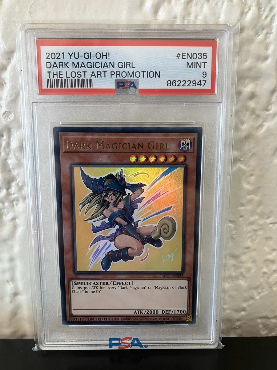 Dark Magician Girl Yu-Gi-Oh! TCG Professional Sports Authenticator