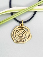 Rose Flower Pendant Necklace Sister mom birthday gift