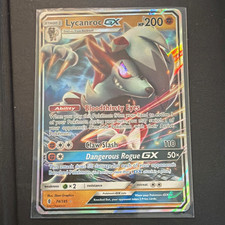 The Pokémon Company Lycanroc GX 74/145 Full Art Holo Ultra Rare ENG 200 HP